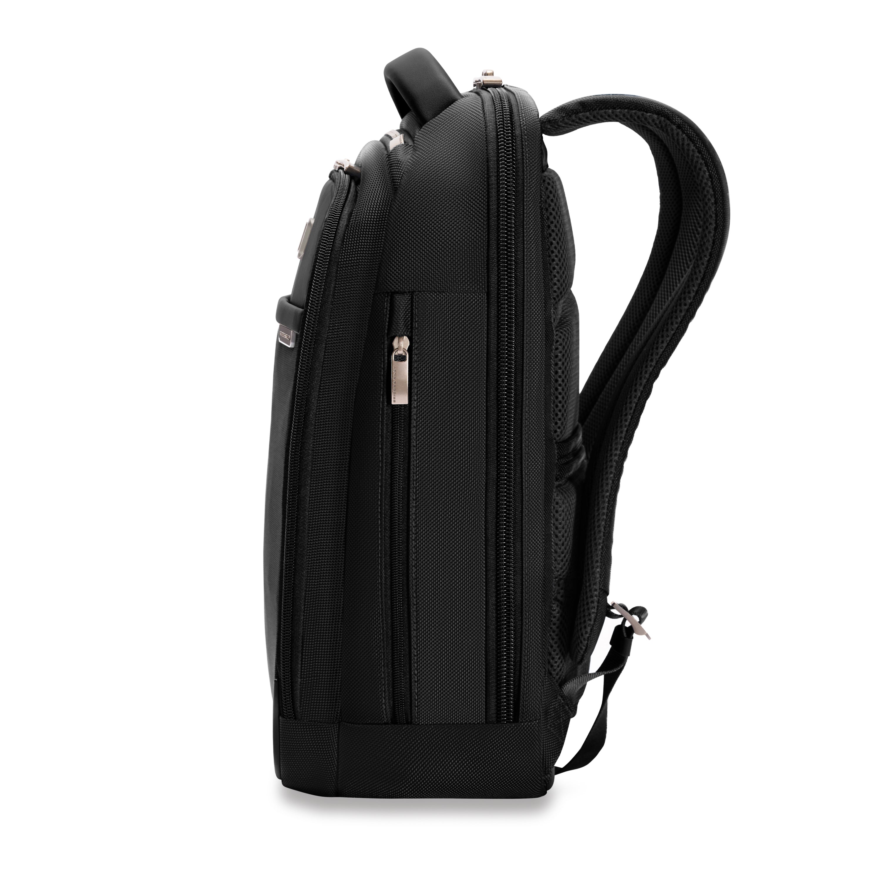 Briggs & Riley @work 2.0 Slim Backpack for Business Travel & Commuting - Durable Laptop Backpack with USB Charging Port, Water-Resistant, Perfect for Work & College