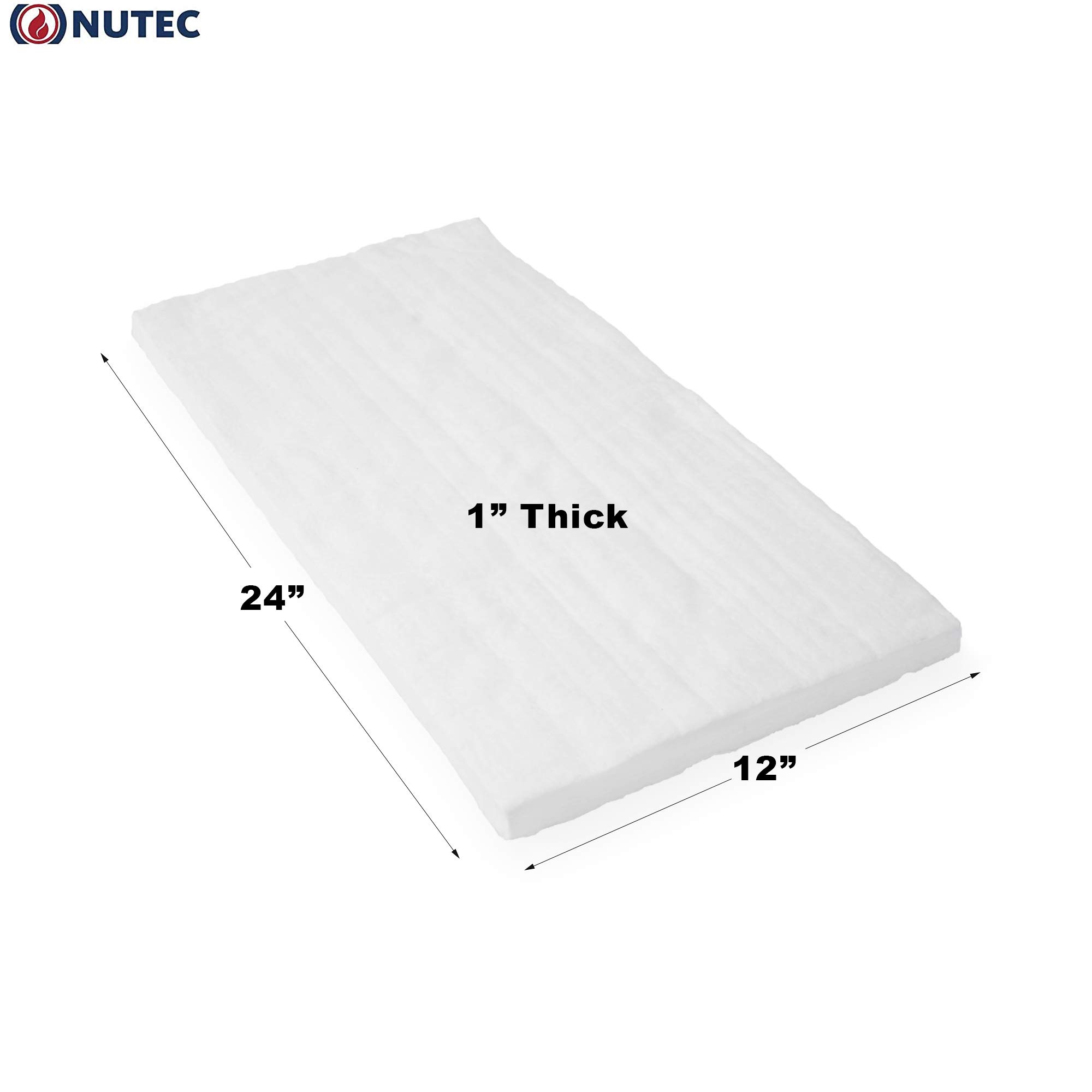 Nutec MaxWool Ceramic Fiber Insulation Blanket - 1