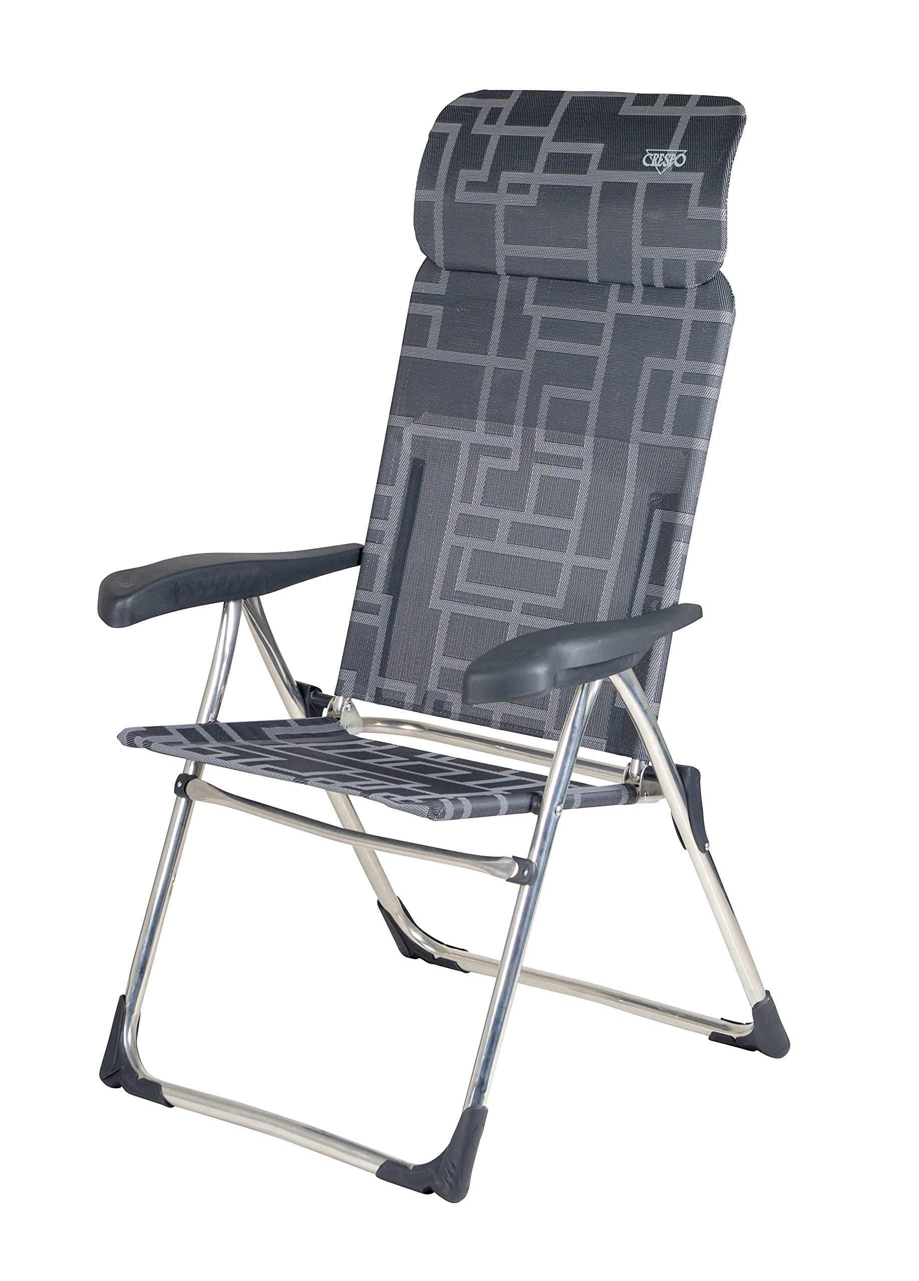 Crespo AL 213 Lightweight Portable Camping Chair with Graphic Design - Perfect for Outdoor Adventures, Beach Trips, Backyard Relaxation & Picnics