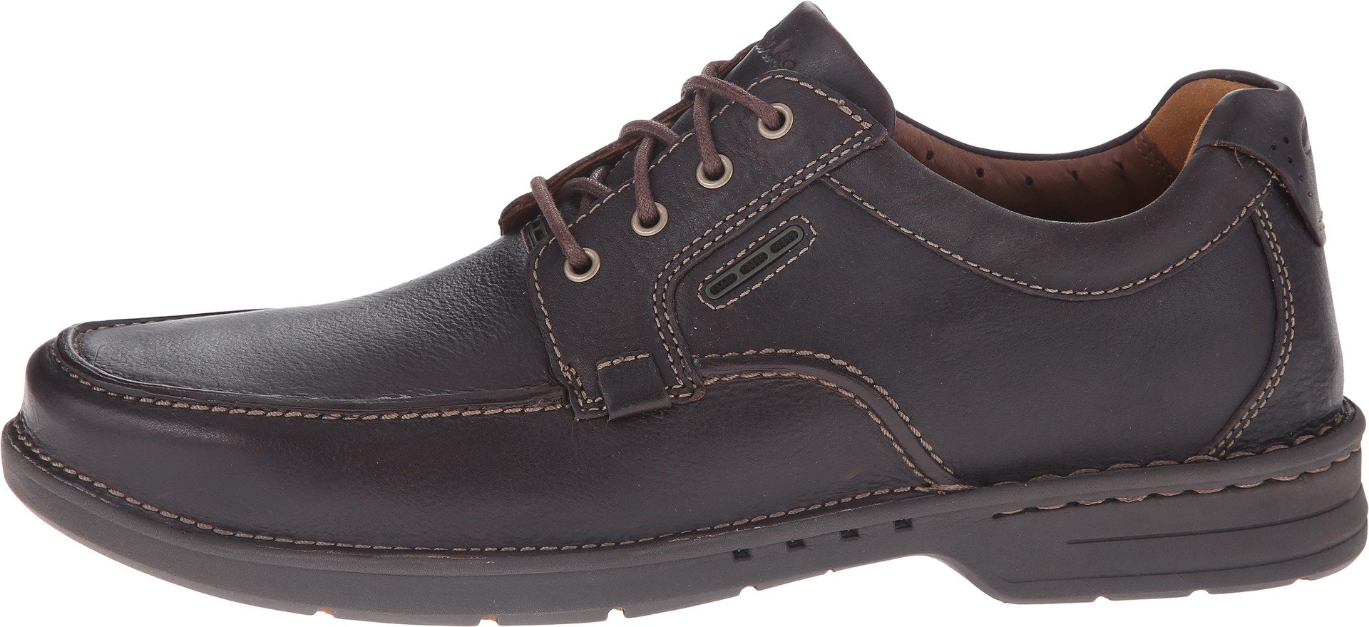 Clarks Men's Untilary Pace Oxford Shoes - Comfortable & Stylish Casual Dress Shoes for Work, Office & Everyday Wear