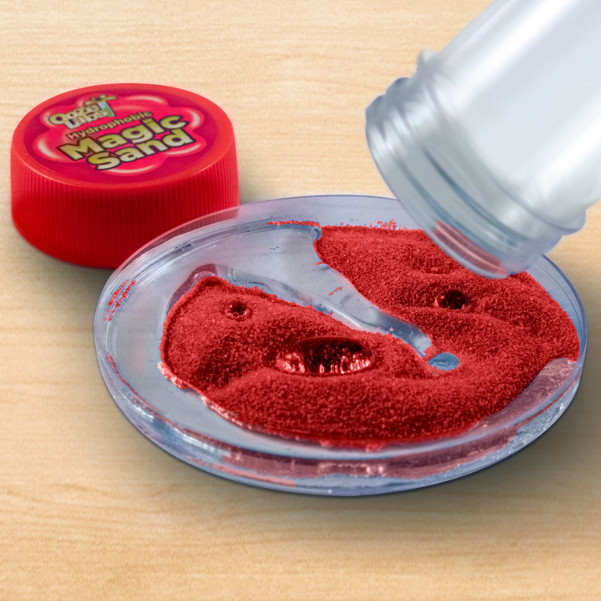 Ooze Labs 3: Magic Sand - Non-Toxic Sensory Play Sand for Kids (Bundle of 6) | STEM Educational Toy for Creative Play & Stress Relief | Perfect for Birthday Gifts, Classroom Activities & Sensory Bins