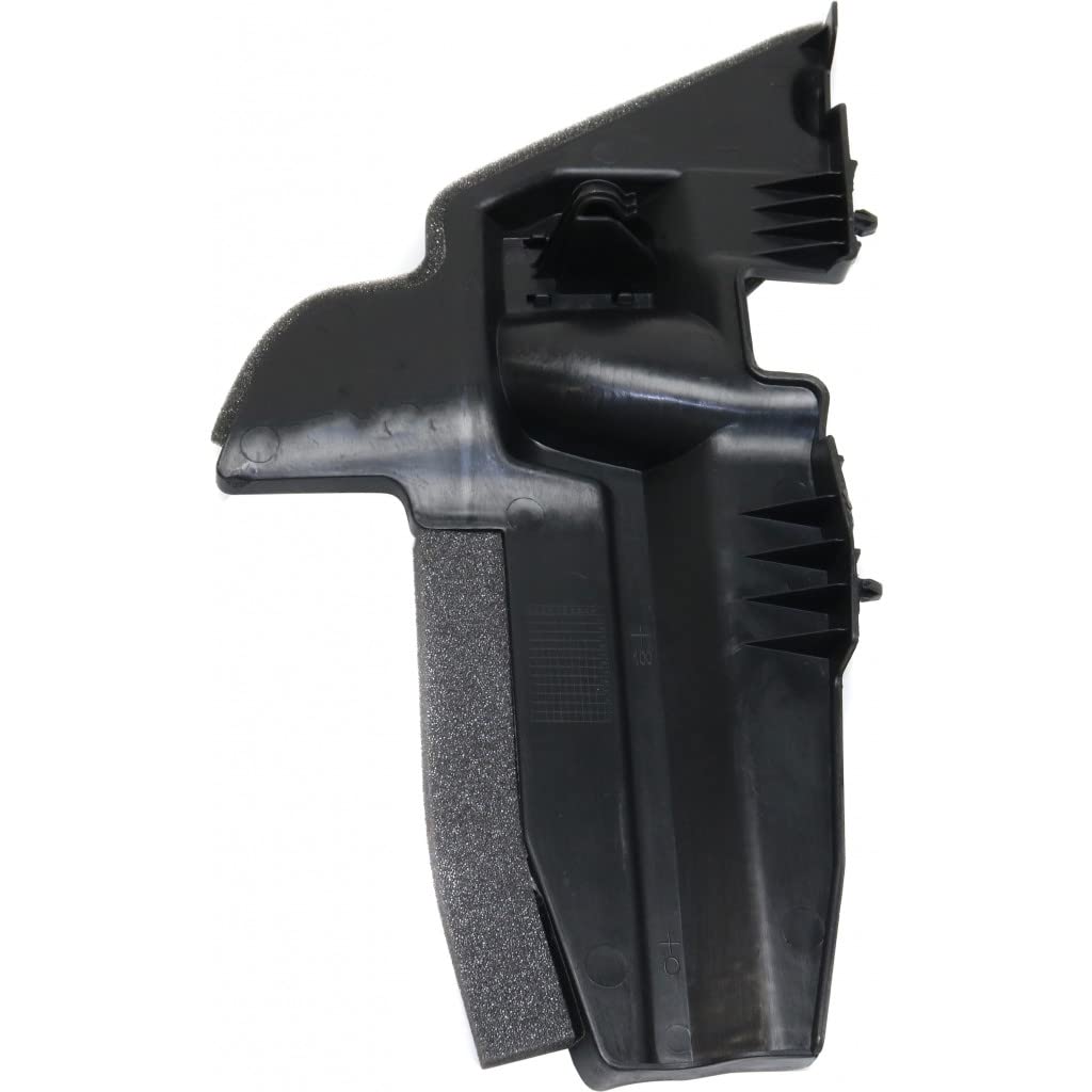 Toyota Prius Valance 2010-2011 Driver Side Front Air Deflector | Radiator Support Air Guide | Primed Plastic Replacement Part TO1218108 5329447010 | Perfect for Car Repair & Front Bumper Protection