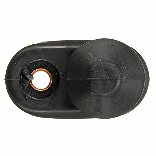 2-Piece Universal Car Lamp Switch - Waterproof Black Interior Door Courtesy Light Push Button for Vehicle - Perfect for DIY Auto Lighting Upgrades & Nighttime Safety