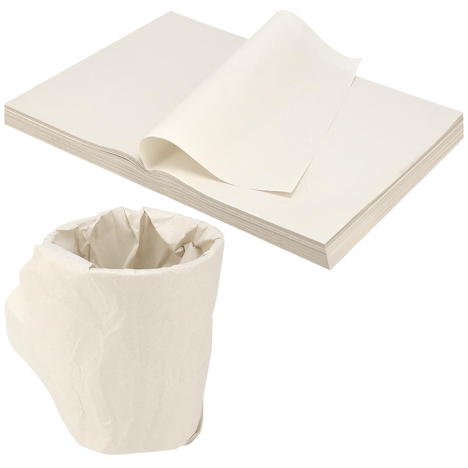 LEXININ 1000 Sheets 15.7 x 11.4 Inch Newsprint Packing Paper - Bulk Blank Newspaper Wrapping Paper for Moving, Shipping, Crafts, Gift Wrapping & DIY Projects | Eco-Friendly Packing Material for Home, Office & Business Use