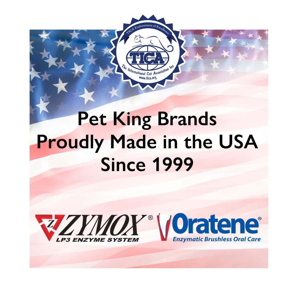 PET KING BRANDS ZYMOX Leave-in Conditioner with Vitamin D3 for Cats & Dogs - 12oz | Soothing Skin & Coat Treatment for Dry, Itchy Pets | Perfect for Grooming & Allergy Relief