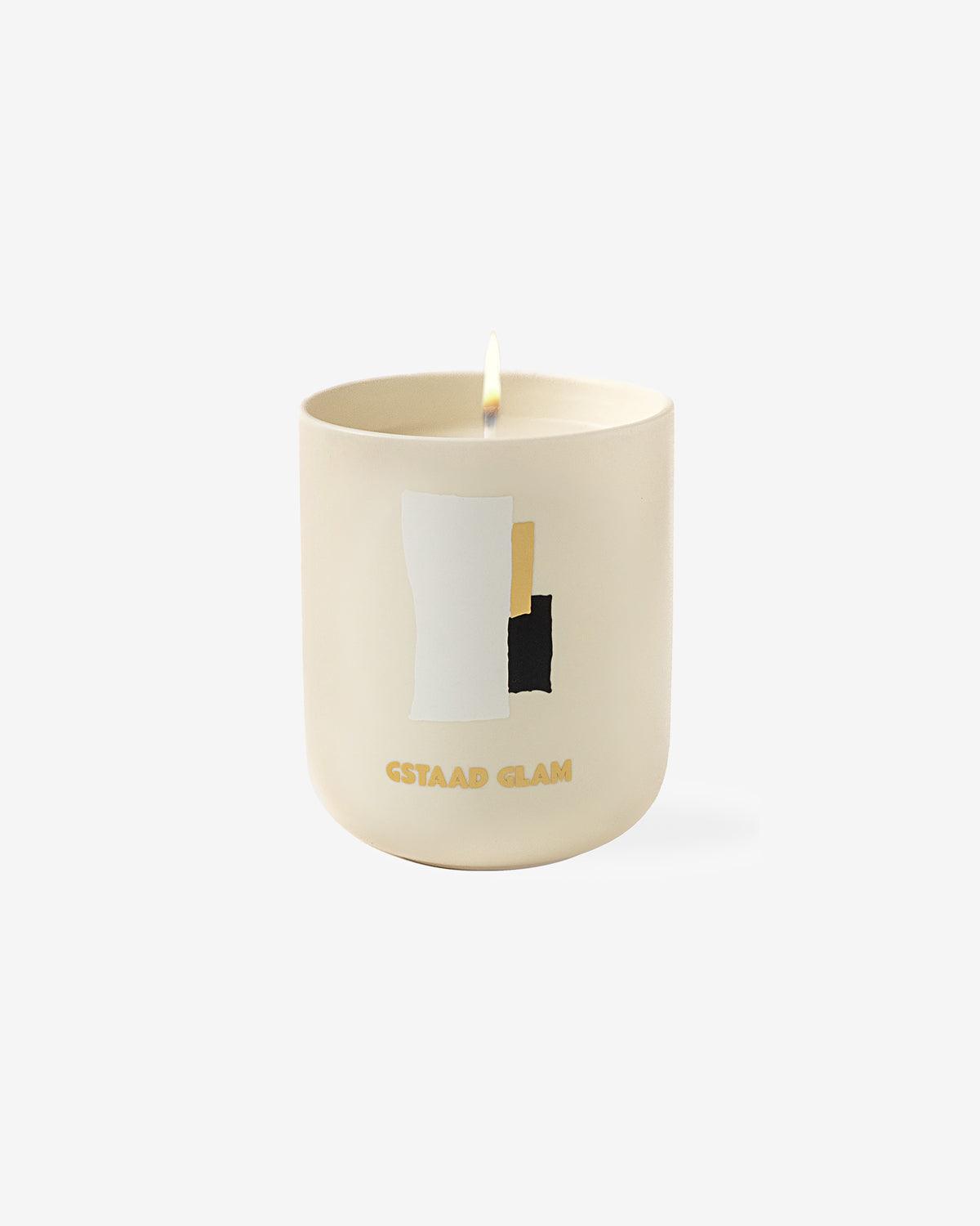 Gstaad Glam Scented Candle - Luxury Home Fragrance for Relaxation & Travel Vibes | Perfect for Aromatherapy, Meditation & Cozy Evenings