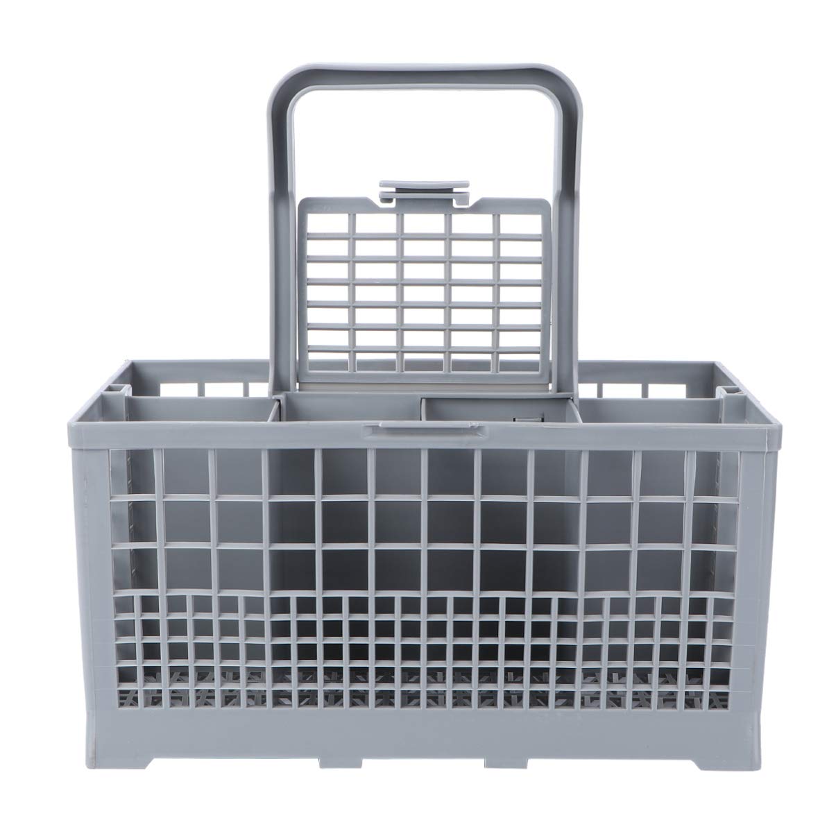 Hemoton Dishwasher Cutlery Basket - Plastic Utensil Holder for Spoons, Forks, Knives & Chopsticks | Dishwasher Safe Storage Rack for Flatware & Kitchen Tools | Perfect for Sink Organizing & Drying