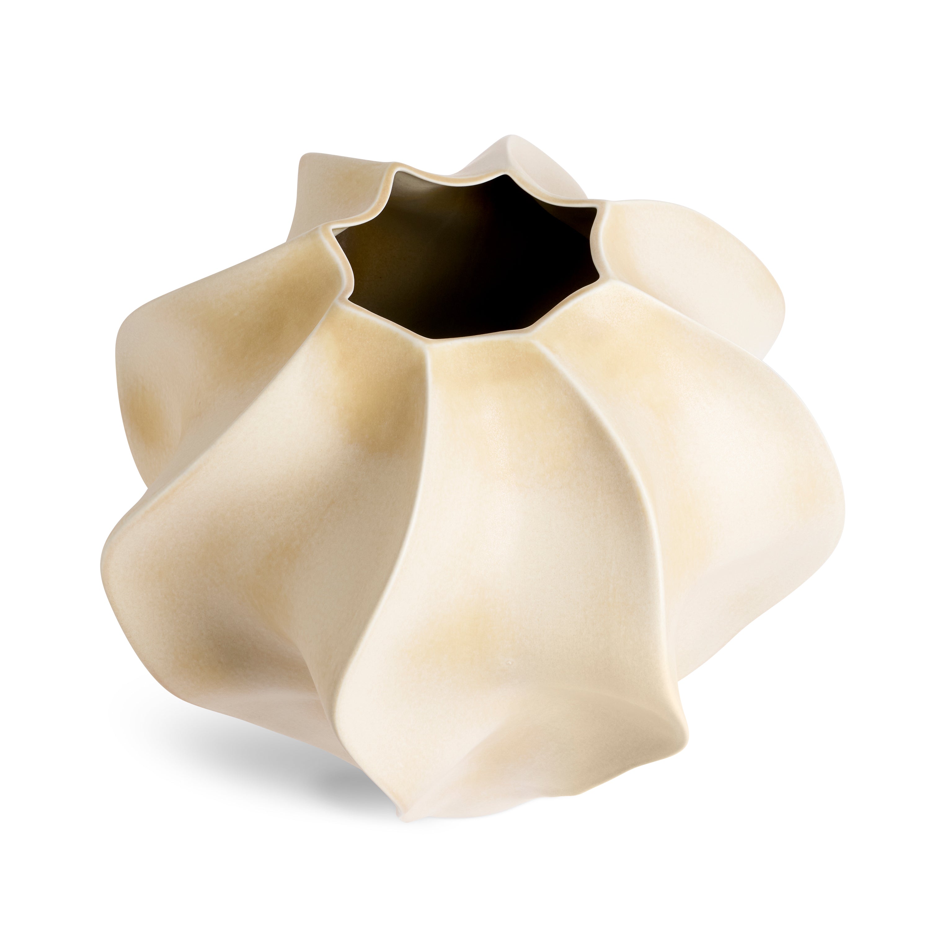 Pre Order | Douro Vase in Oat - Extra Large Handmade Ceramic Vase for Home Decor, Wedding Centerpiece, and Modern Farmhouse Style