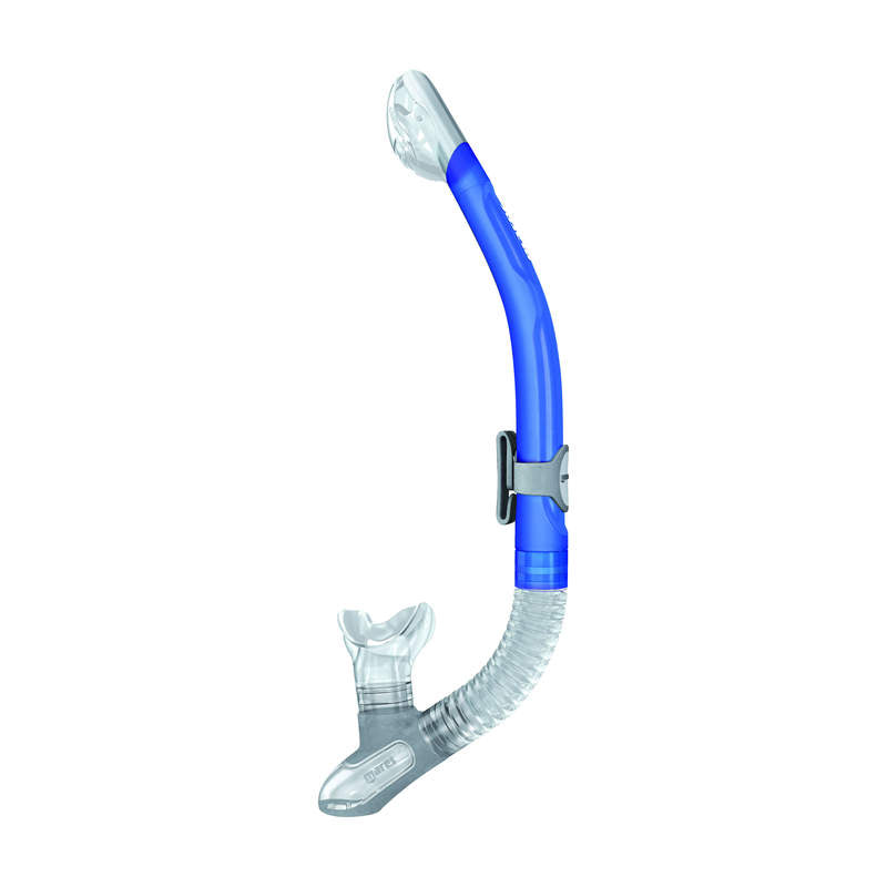 Mares Ergo Dry Snorkel - Comfortable Anti-Water Snorkeling Gear for Scuba Diving, Swimming & Beach Vacations | Perfect for Ocean Adventures, Pool Training & Tropical Getaways