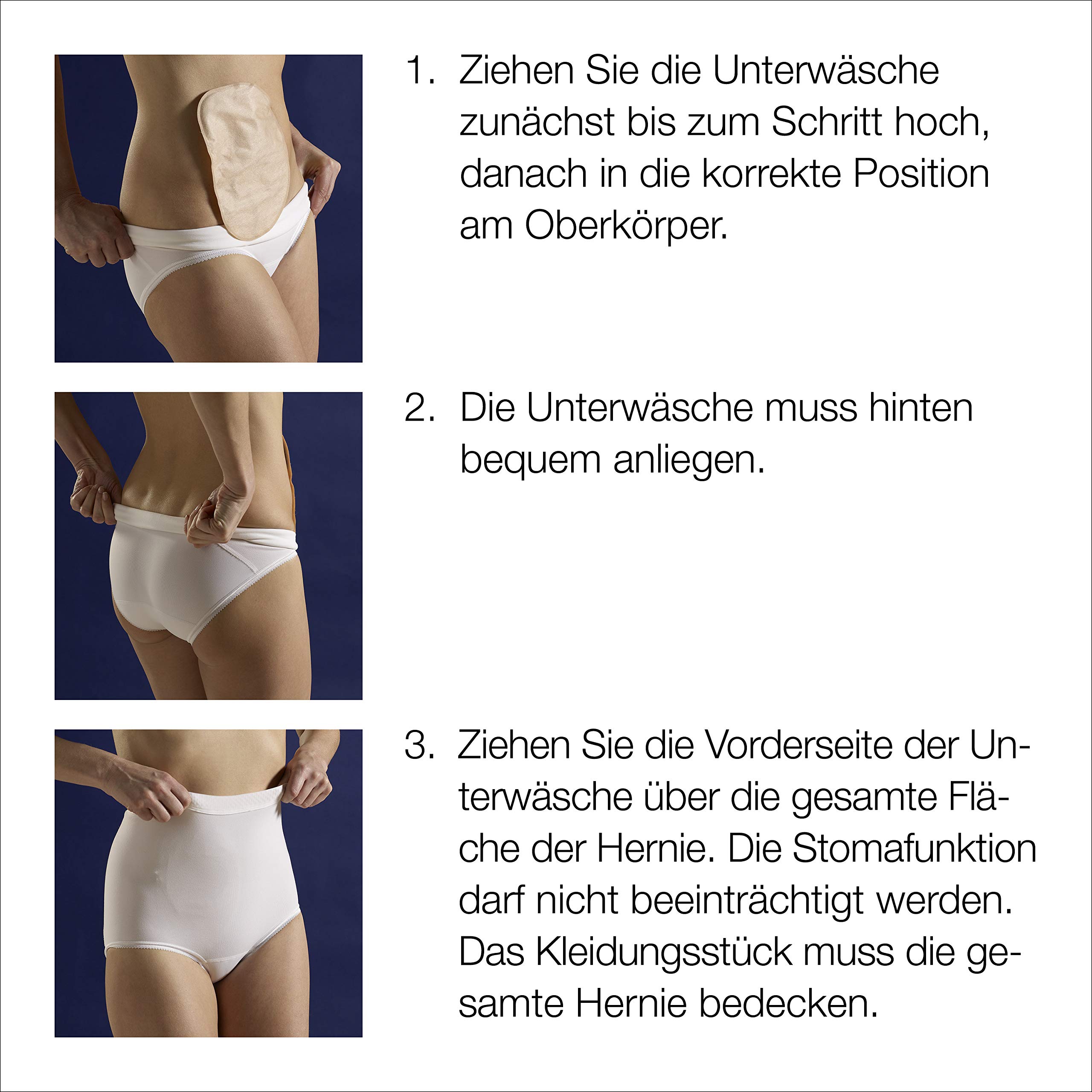 Tytex Regular Female Brief Low - Medium Support Ostomy & Hernia Underwear for Comfort & Security | Ideal for Post-Surgery Recovery & Daily Wear