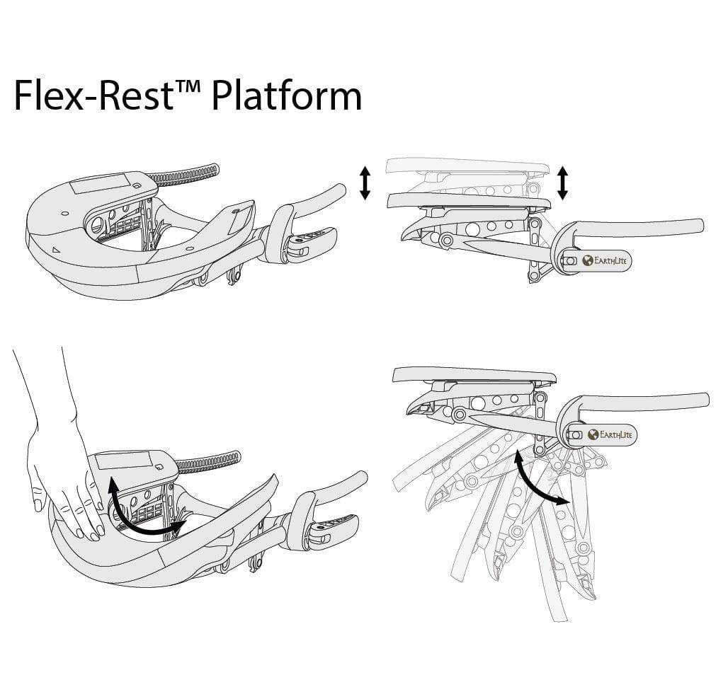Flex Rest™ Adjustable Headrest Platform - Ergonomic Neck Support for Office, Car & Travel - Relieve Back Pain & Improve Posture