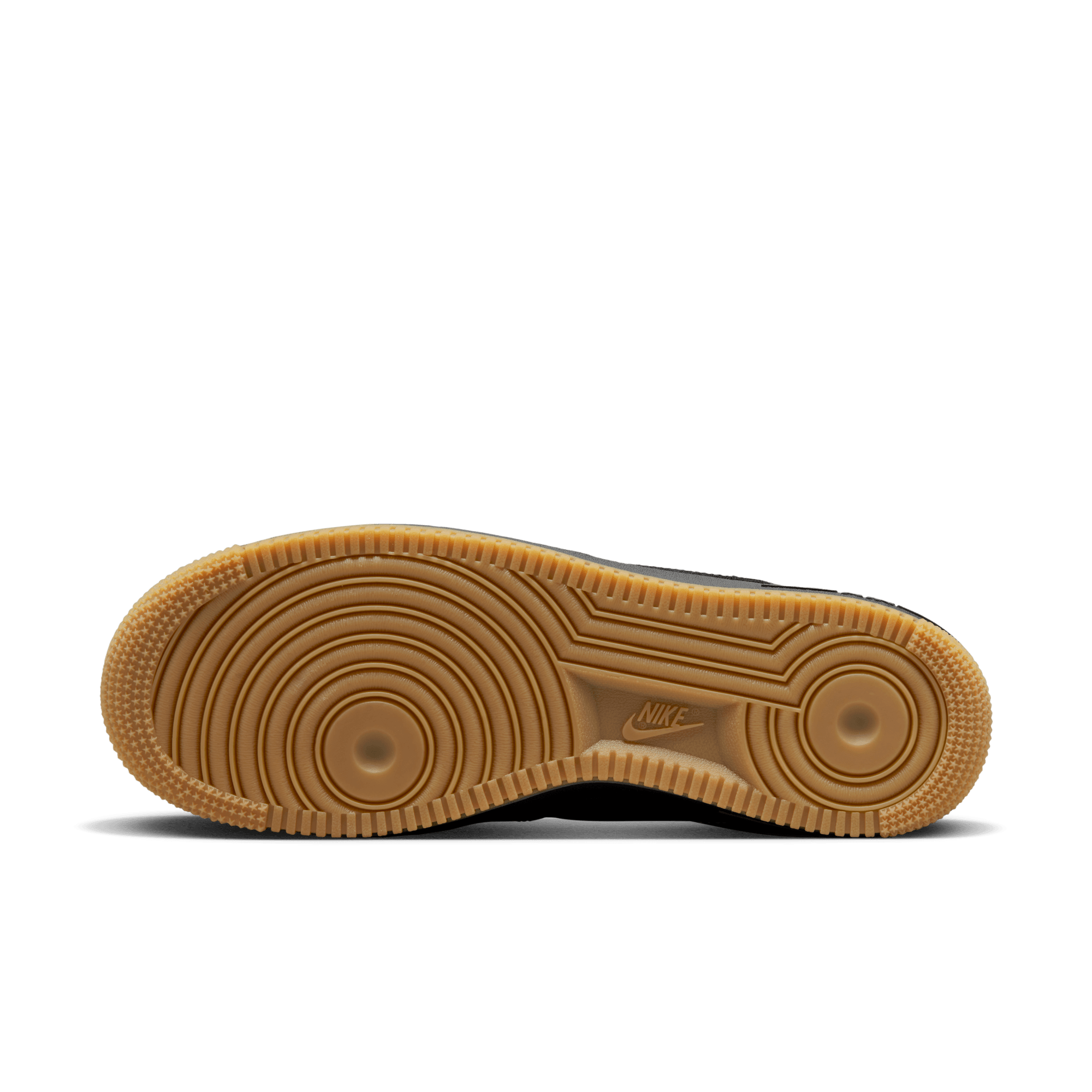 Nike Air Force 1 '07 Sneakers - Black Gum Sole - Men's/Women's Basketball Shoes - Perfect for Casual Wear, Street Style & Everyday Comfort