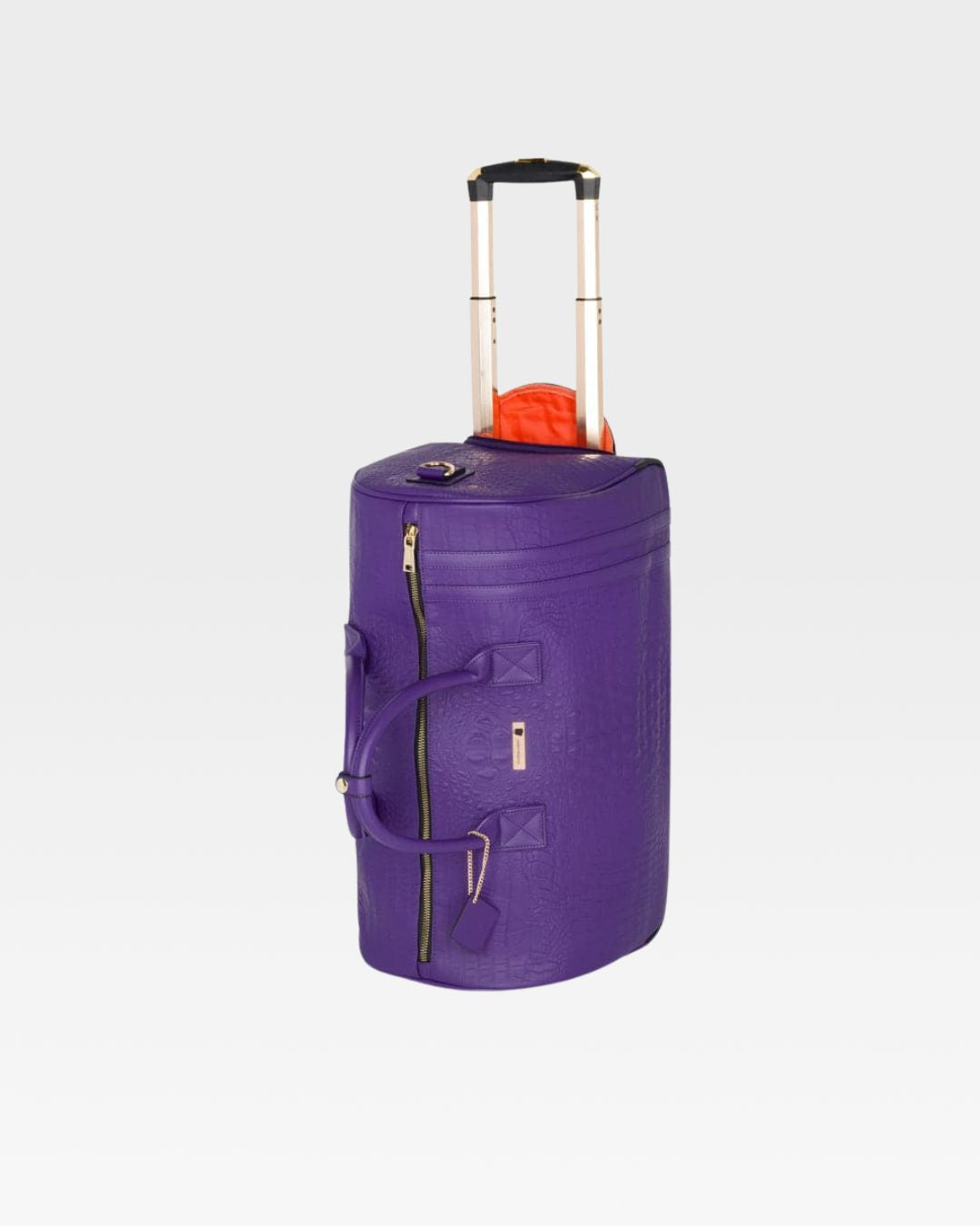 Apollo 2 Backpack & Rolling Duffle Bag Set - Purple Travel Luggage Combo for School, Gym, Camping & Weekend Getaways
