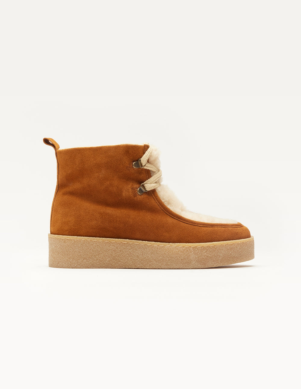 Anouck Suede Amber Fur Boots - Women's Winter Fashion Boots for Cold Weather & Outdoor Activities