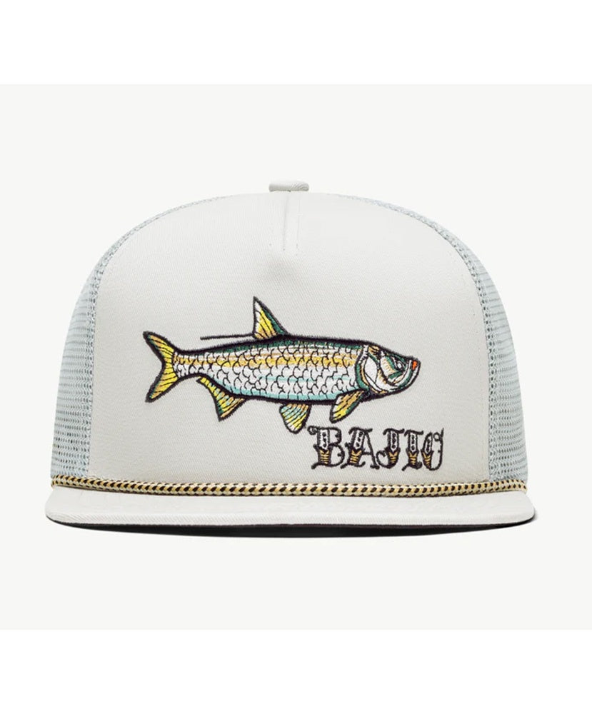 Bajio Tarpon Trucker Hat - Adjustable Mesh Back Baseball Cap for Fishing & Outdoor Activities | Sun Protection & Breathable Design for Men & Women