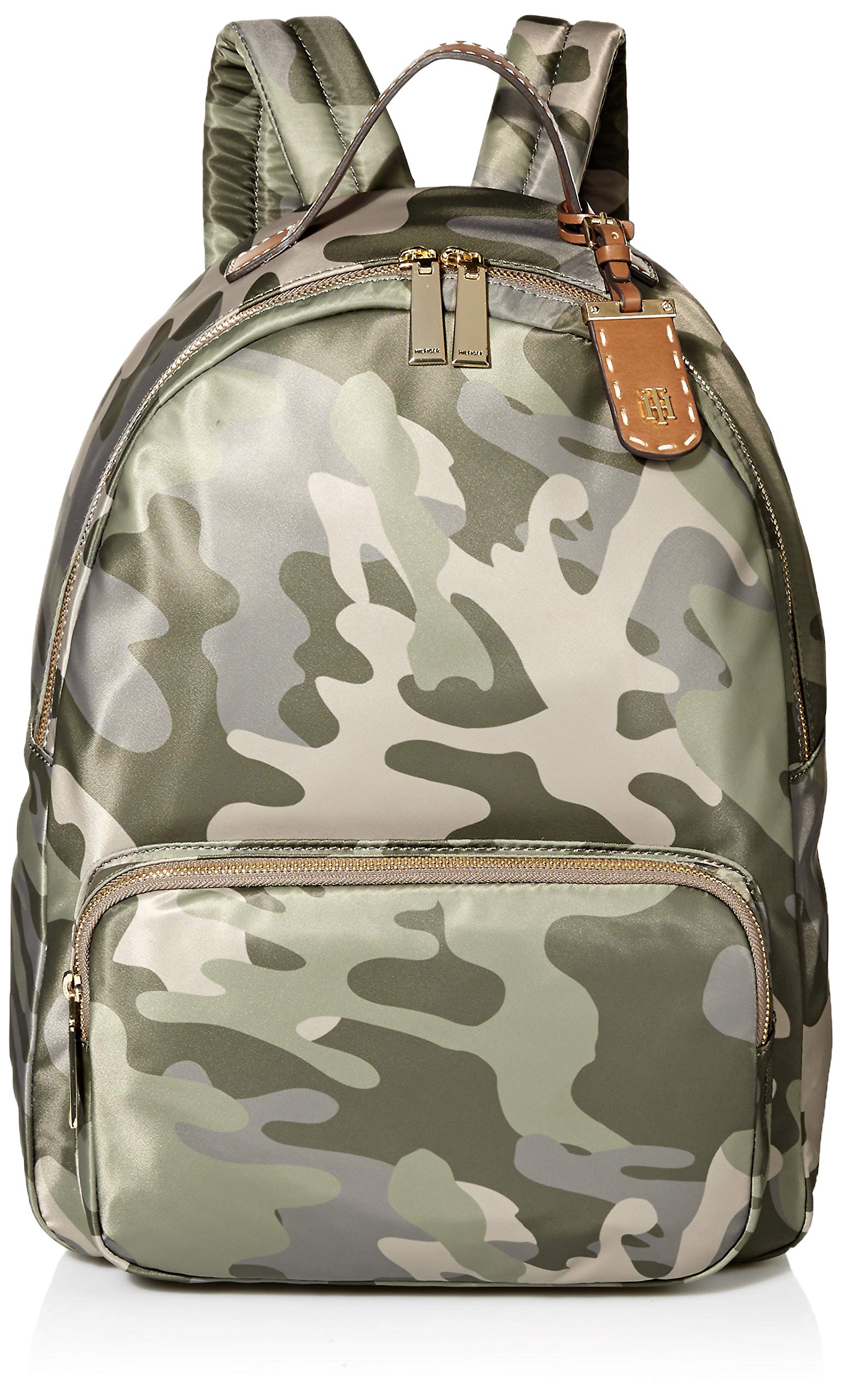 Tommy Hilfiger Women's Julia Backpack - Stylish Designer Laptop Backpack for Work, School & Travel | Durable Nylon with Adjustable Straps & Multiple Pockets