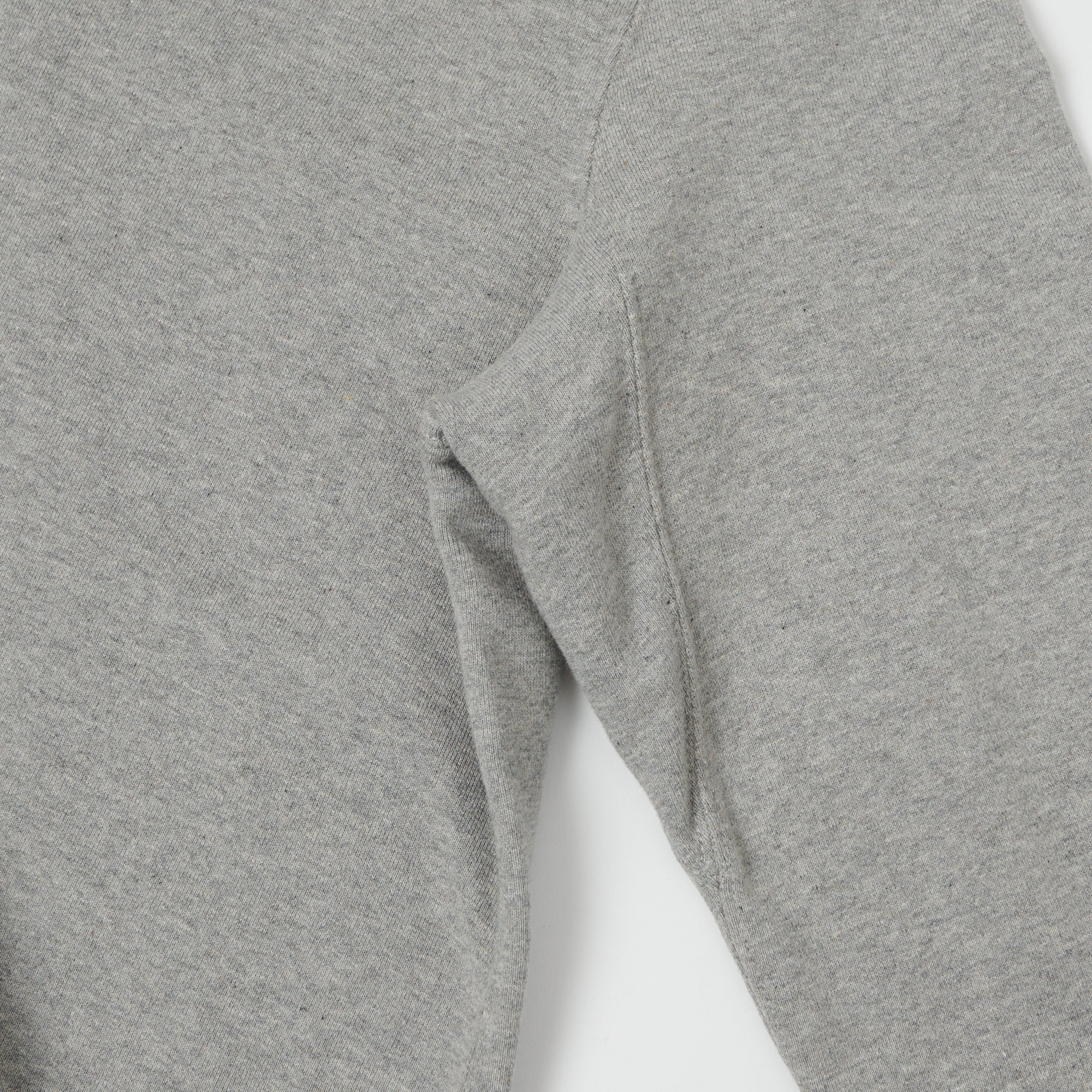 Merz b. Schwanen 343Z Half Zip Sweatshirt - Premium Grey Melange Cotton Pullover for Men | Casual Wear, Layering & Outdoor Activities