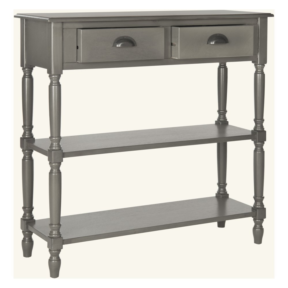 SAFAVIEH American Homes Collection Salem Grey Console Table - Stylish Entryway & Living Room Furniture for Home Decor
