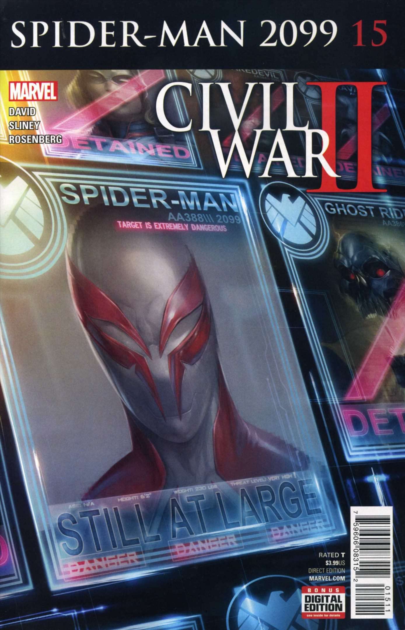 Spider-Man 2099 (3rd Series) #15 VF/NM Marvel Comic Book - Collectible Superhero Action Figure for Display & Gifts | Peter David | Marvel Universe