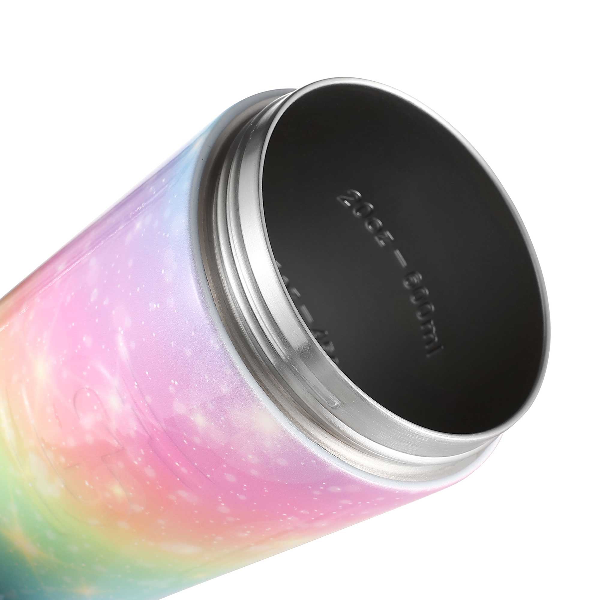 26oz Flexible Water Bottle with Unicorn Design - Leak Proof, BPA Free, Ideal for Kids, Gym, School & Outdoor Activities