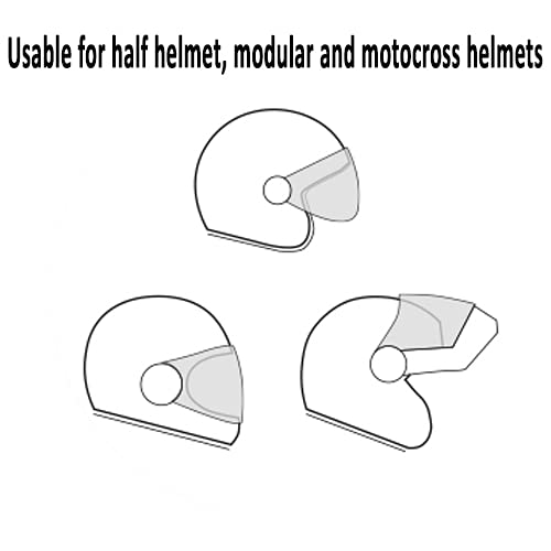 Twiins HF 1.0 Bluetooth Motorcycle Helmet Communication Headset with Single Speaker - Wireless Intercom for Riders, Hands-Free Calling & Music - Perfect for Road Trips & Group Riding