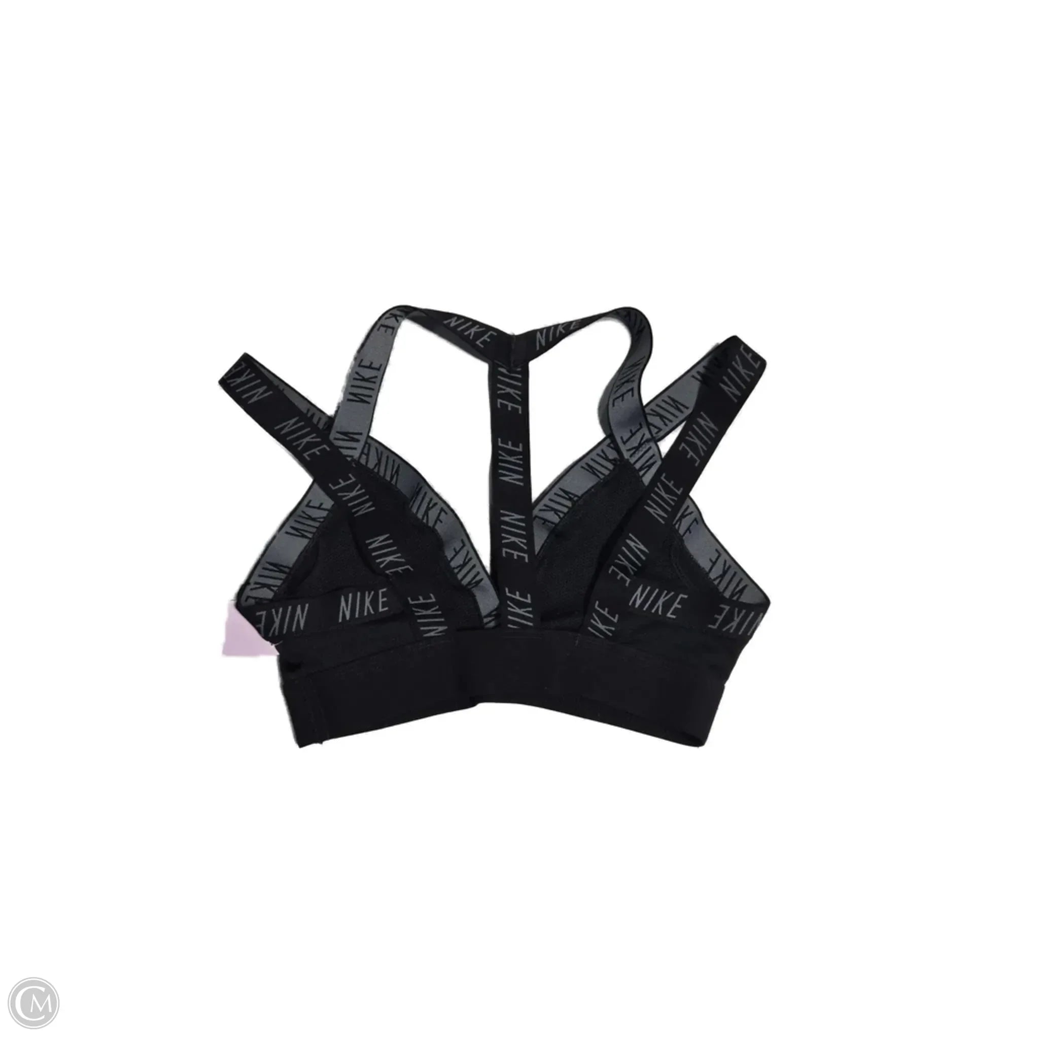 Nike Women's Black Athletic Sports Bra - Size S - High Support for Running, Yoga & Workouts