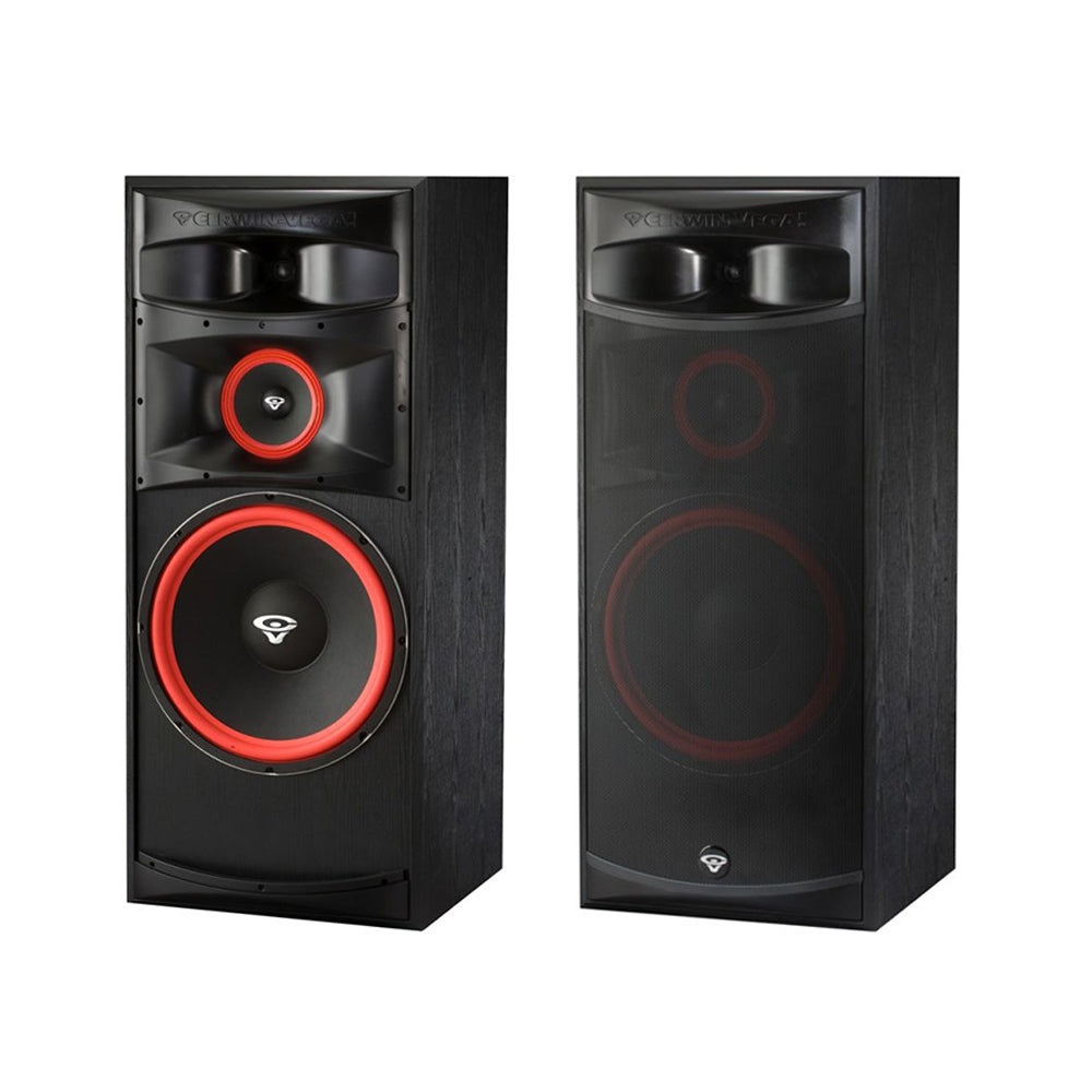 Cerwin Vega XLS 15 15-Inch 3-Way Floorstanding Tower Speaker - High Power Home Audio System for Home Theater, Music Listening & Party Sound (Single Speaker)