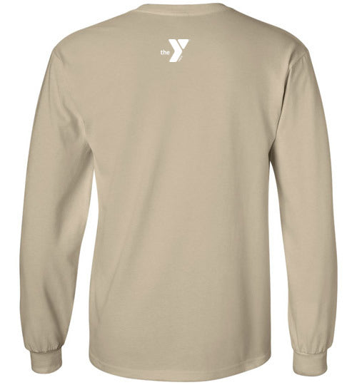 Minikani Long Sleeve Reversible T-Shirt with Tree Print - Comfortable Two-Sided Casual Wear for Men & Women - Perfect for Outdoor Activities, Travel and Daily Fashion
