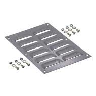 Wiegmann Louver Plate Kit - ANSI 61 Gray, 7.87