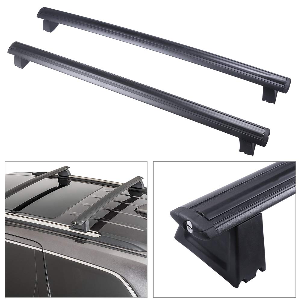 SCITOO Heavy Duty Roof Rack Cross Bars for 2011-2021 Jeep Grand Cherokee | 150LB Capacity Cargo Carrier | Kayak & Luggage Rack System | Perfect for Outdoor Adventures, Camping & Road Trips