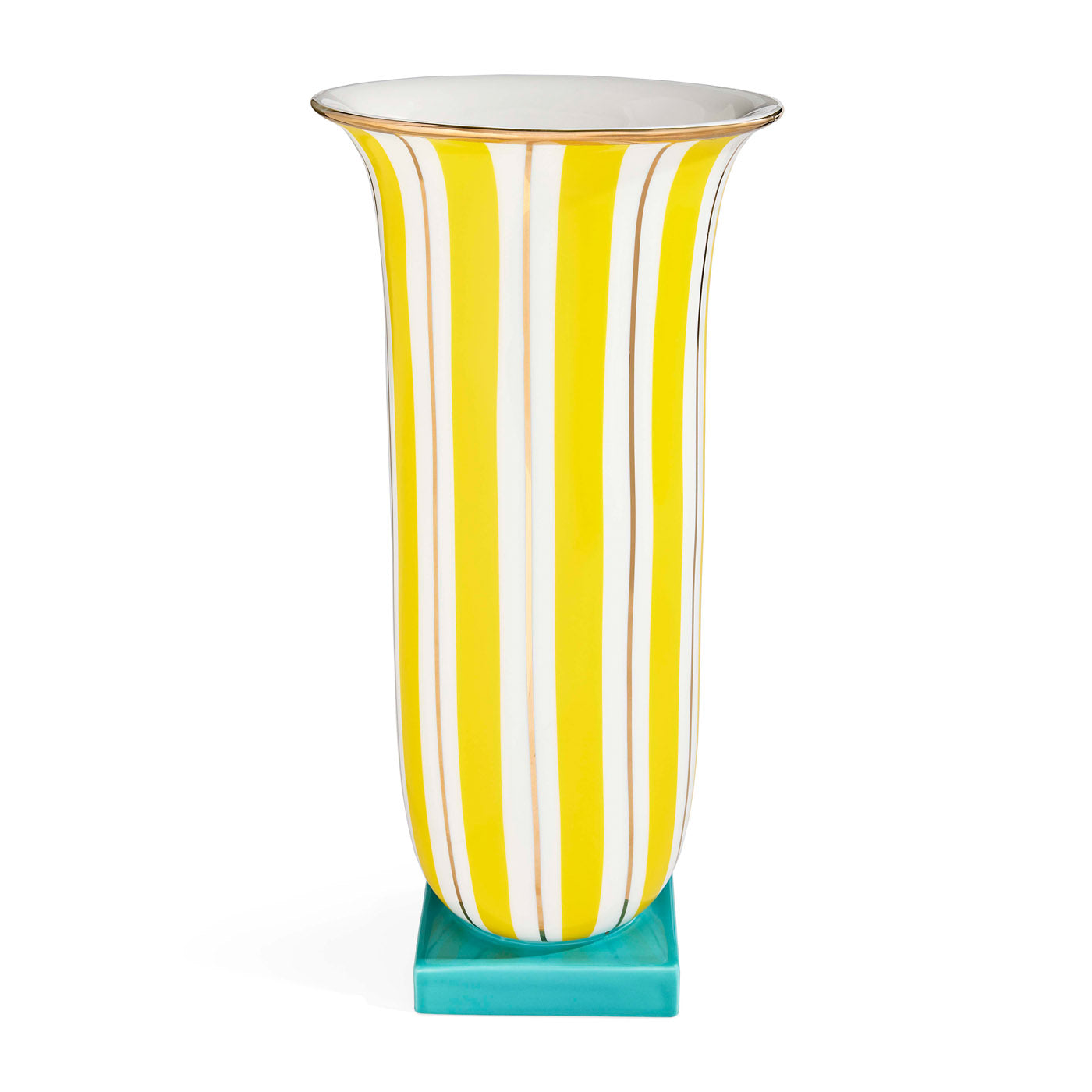 Portofino Tall Flared Vase - Elegant Home Decor for Living Room, Dining Table, Wedding Centerpiece & Modern Interior Design