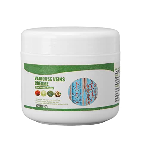 Varicose Veins Treatment Cream - Spider Veins Relief for Swollen Ankles & Leg Pain | Fast-Acting, Natural Formula for Circulation Support | Perfect for Post-Workout Recovery & Daily Comfort