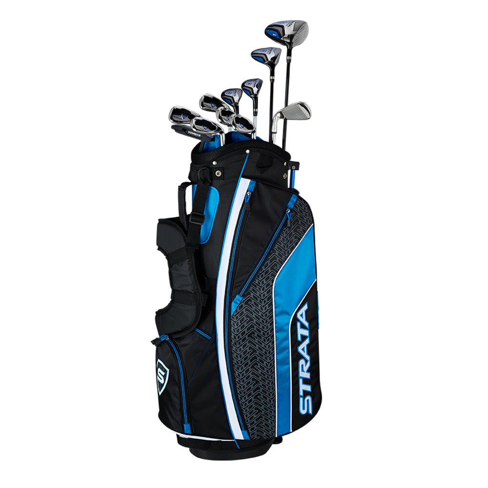 Callaway Strata Ultimate 16-Piece Complete Golf Club Set for Men - Right Handed | Perfect for Beginners & Intermediate Golfers | Driving Range & Course Play