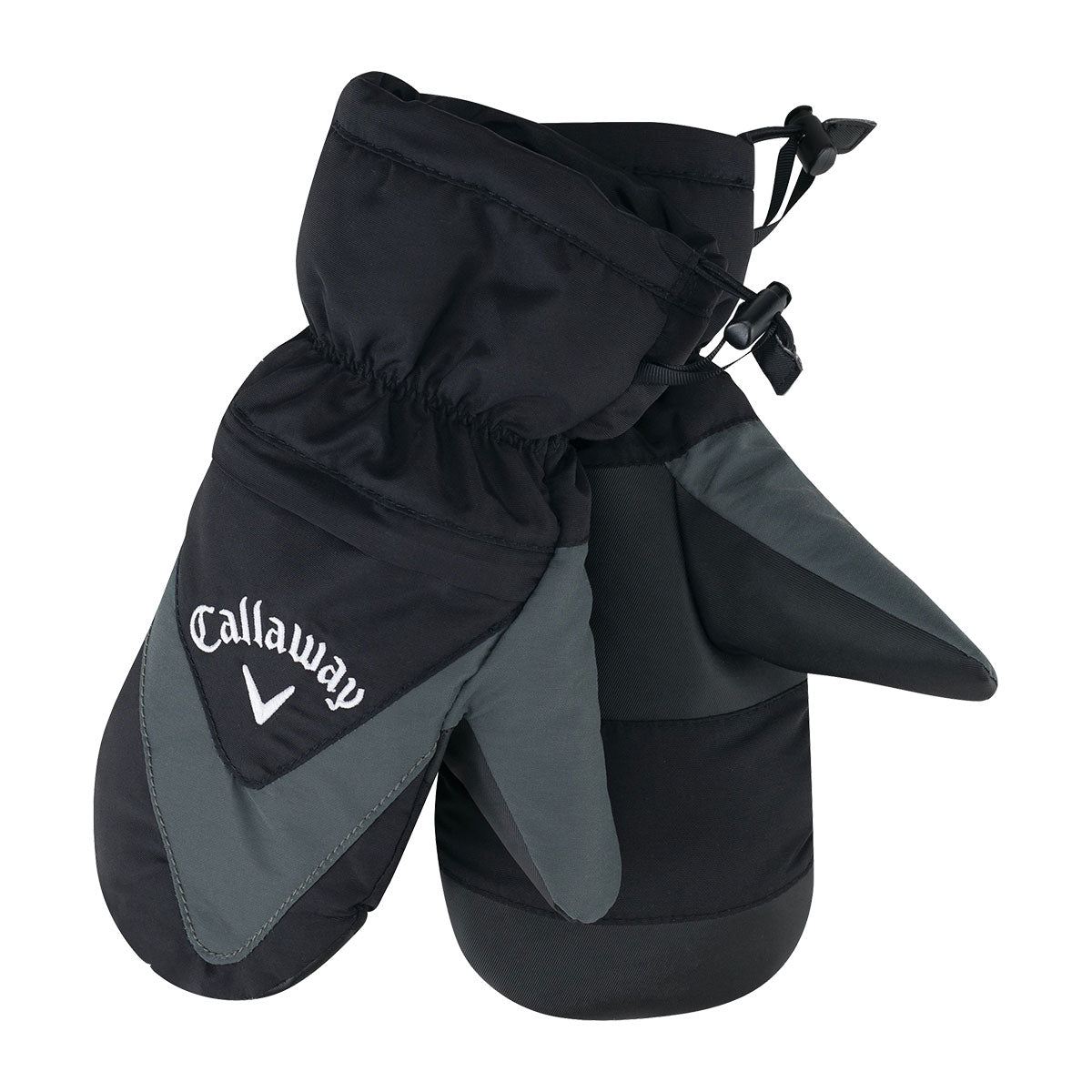 Callaway Thermal Black Golf Mitts Pair - Winter Golf Gloves for Men & Women - Cold Weather Hand Warmers for Golfing in Snow & Rain