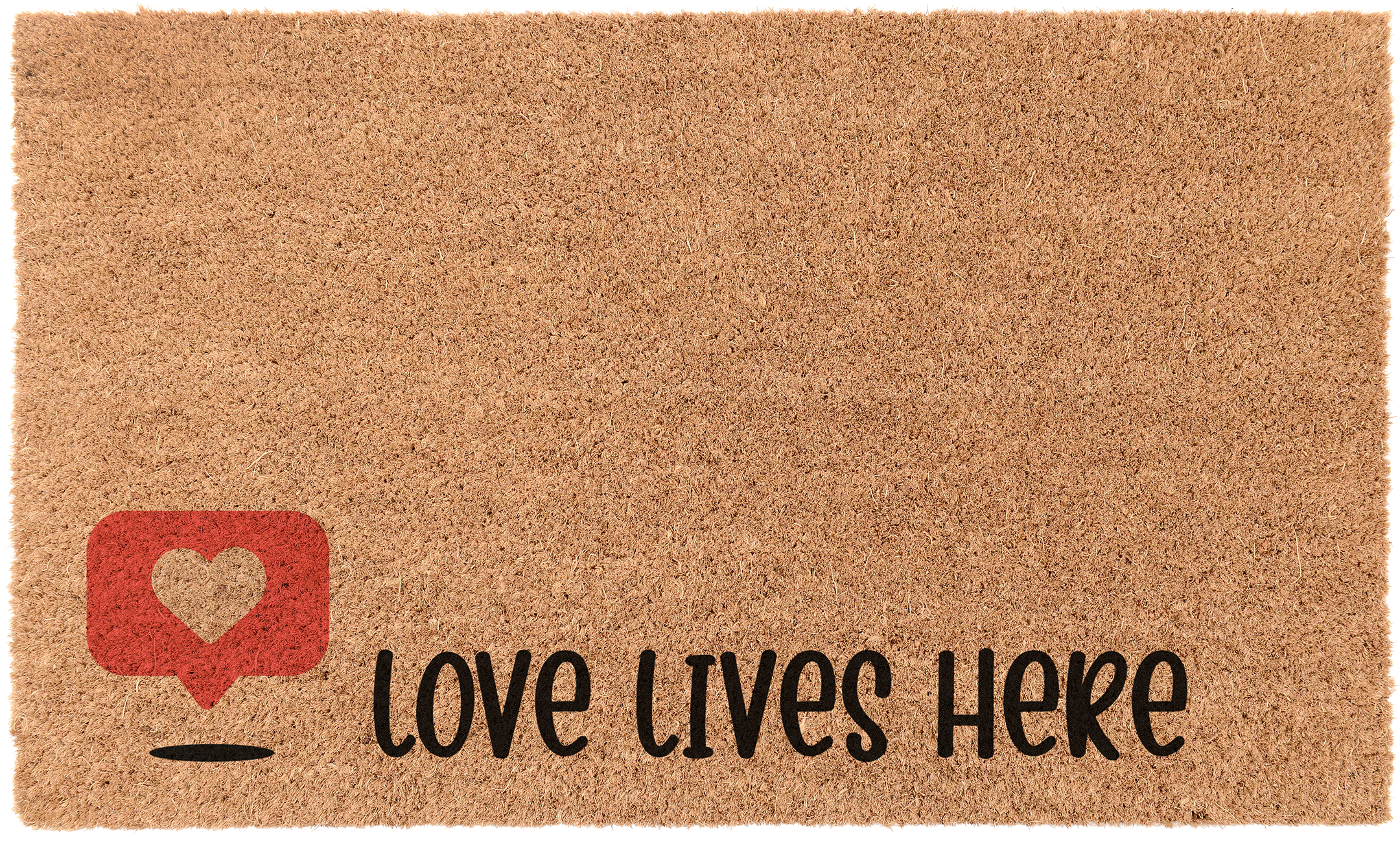 Love Lives Here - Heartwarming Home Decor for Valentine's Day, Weddings & Anniversary Gifts | Perfect for Wall Art, Bedroom Decor & Romantic Gift Ideas