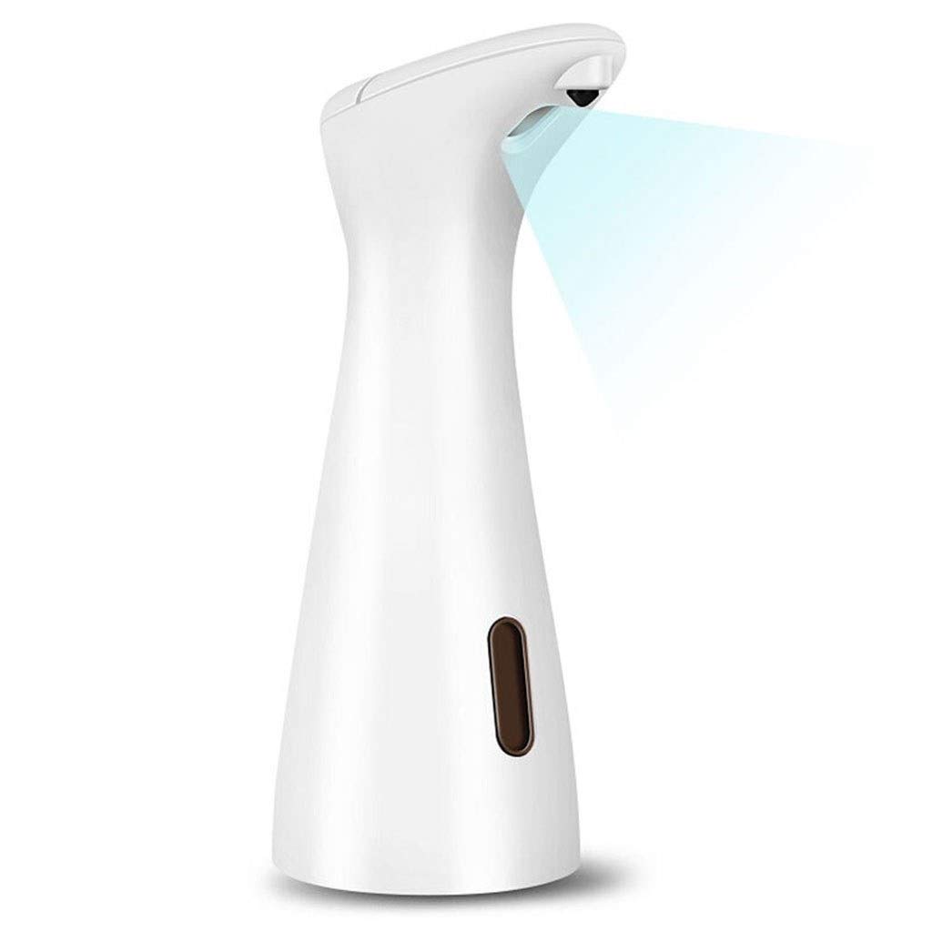 Automatic Soap Dispenser 300ml - Touchless Hand Sanitizer Bottle with Induction Sensor, White - Perfect for Bathroom, Kitchen, Office & Public Spaces