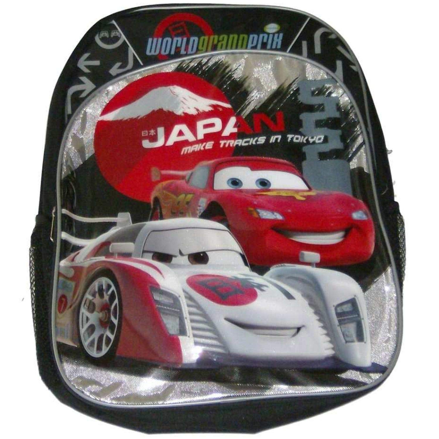Disney Cars World Grand Prix Tokyo Japan Backpack for Kids - Lightweight Travel Backpack for School, Day Trips & Outdoor Adventures