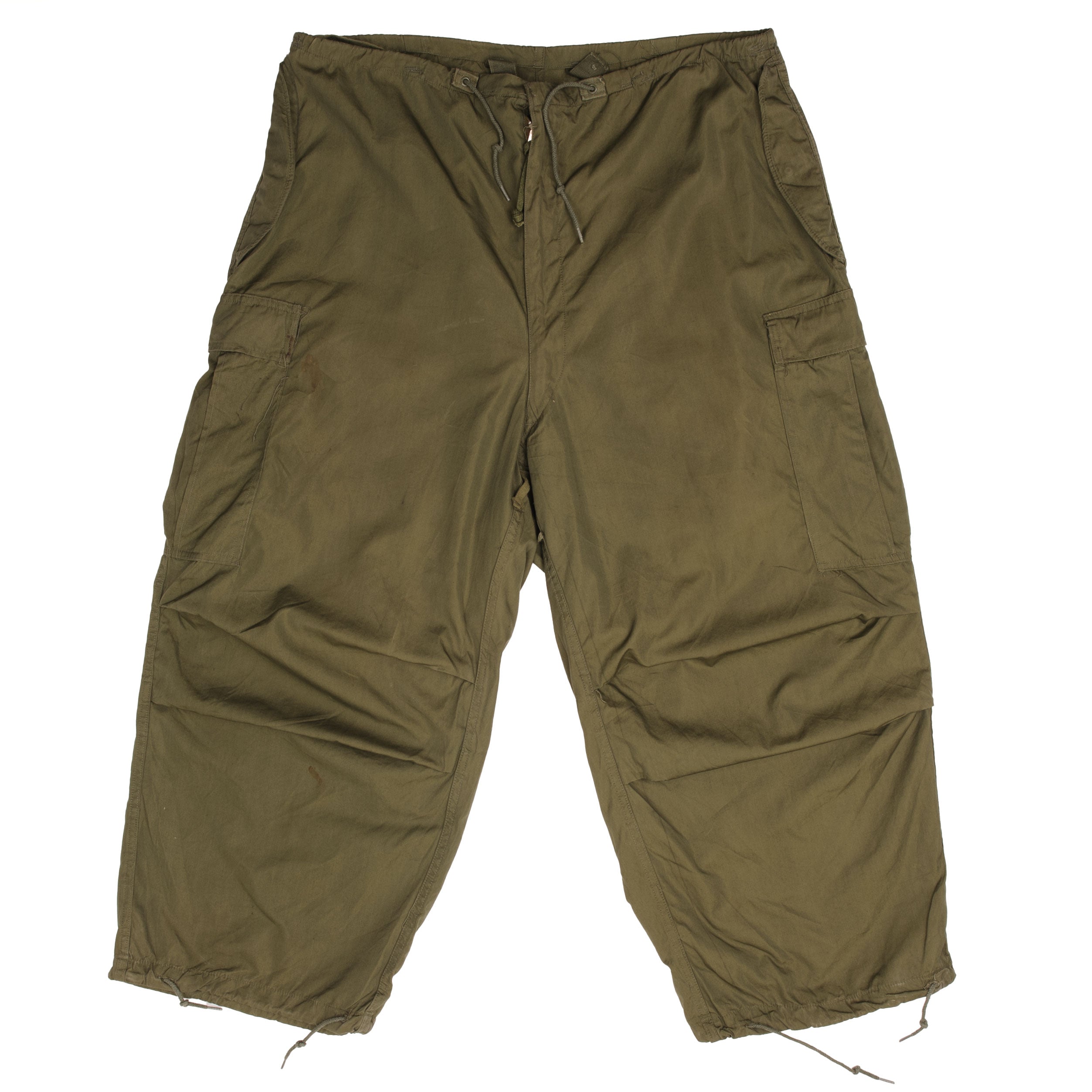 Vintage US Army M51 Arctic Parka Pants - 1955 Military Surplus Trousers in Large Regular Size | Perfect for Outdoor Adventures, Reenactments & Cold Weather Camping