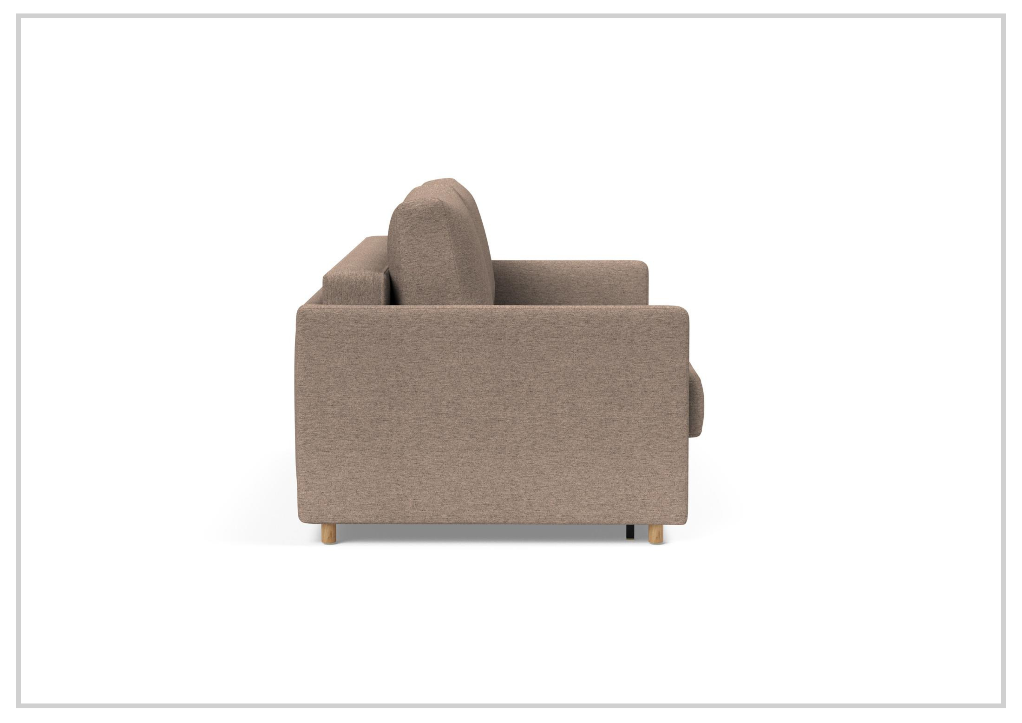 Innovation Living Neah Fabric 2-Seater King Size Sleeper Sofa Bed - Convertible Comfort for Small Spaces & Guest Rooms