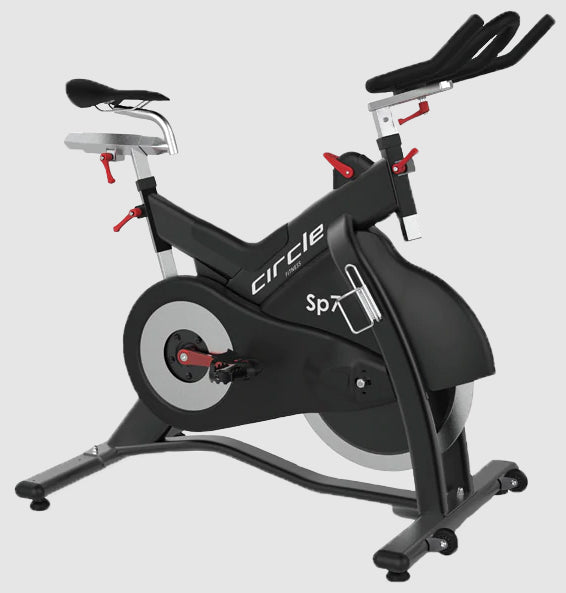 Circle Fitness SP7 Indoor Cycling Bike - Premium Home Exercise Bike for Cardio & Strength Training - Perfect for Home Gym, Small Spaces & Apartment Workouts