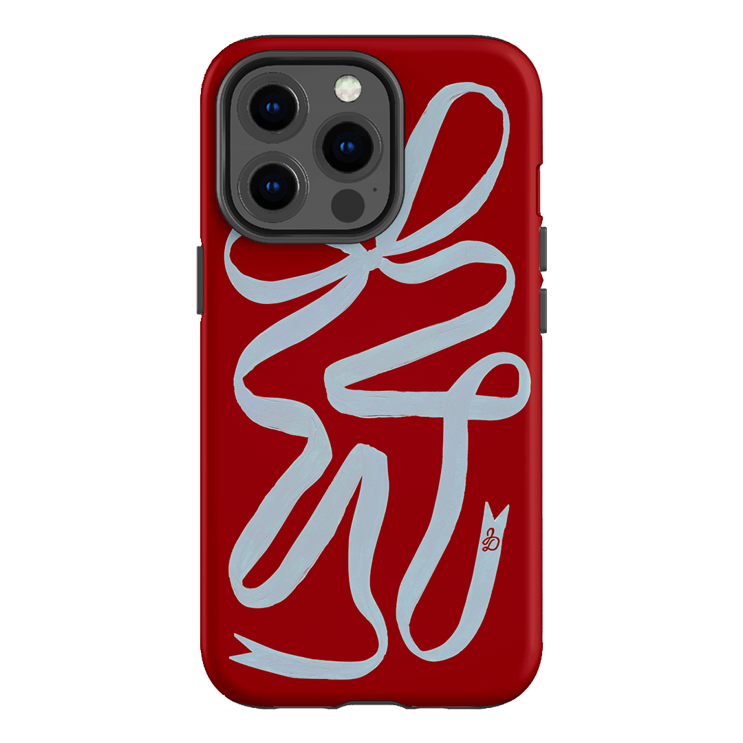 Elegant Cottage Ribbon Phone Case - Stylish & Protective Cover for iPhone & Samsung - Perfect for Everyday Use, Travel & Gifting