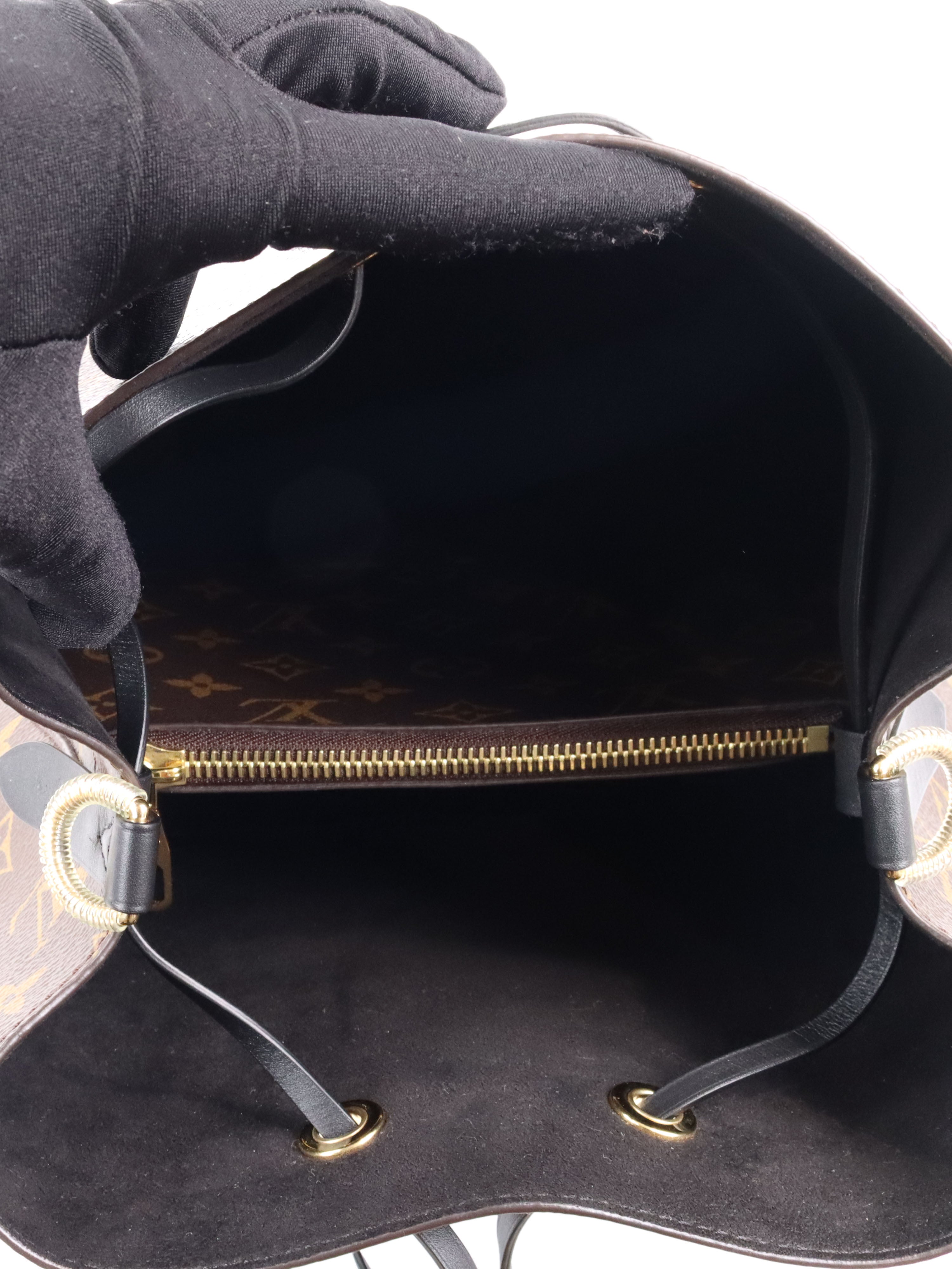 Louis Vuitton Black Monogram NeoNoe Handbag - Stylish Designer Tote for Women, Perfect for Work, Travel & Everyday Use