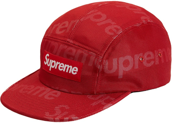Lenticular Logo Camp Cap - Adjustable Snapback Hat for Men & Women - Red - Perfect for Outdoor Activities, Sports, and Streetwear Fashion