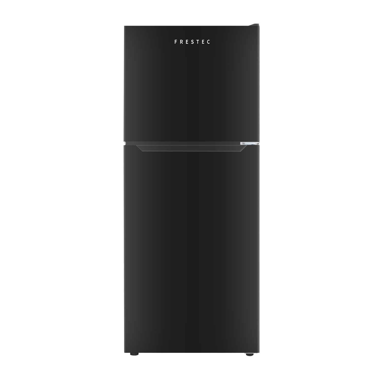 **Frestec 12.1 Cu Ft Apartment Refrigerator with Freezer - 2 Door Compact Fridge, Adjustable Thermostat, Freestanding Design, Reversible Door Swing, Black (FR 1202 BK) - Perfect for Dorms, Small Kitchens & Offices**