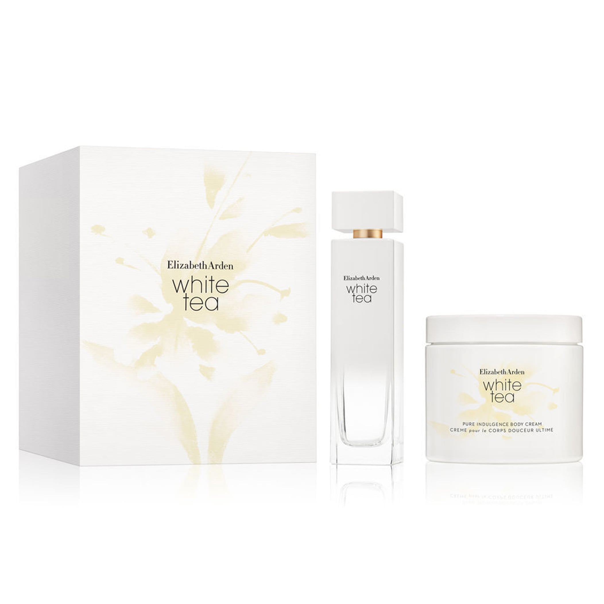 Premium White Tea Eau De Toilette 3.3oz (100ml) 2-Piece Gift Set - Fresh Floral Scent for Women, Day & Night Fragrance, Perfect for Work, Date & Special Occasions