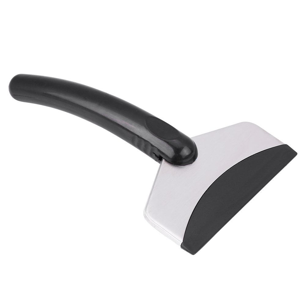 KIMISS Stainless Steel Mini Car Ice Scraper & Snow Shovel - Durable Winter Ice Removal Tool for Windshield & Vehicle Cleaning (Perfect for Cars, Trucks & SUVs in Snowy Weather)