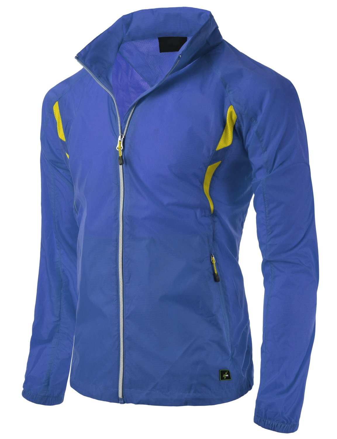 Xpril Men's Lightweight Windbreaker Jacket - Waterproof Full Zip Up Hooded Outdoor Jacket for Hiking, Running & Travel - Breathable & Windproof Raincoat for Men