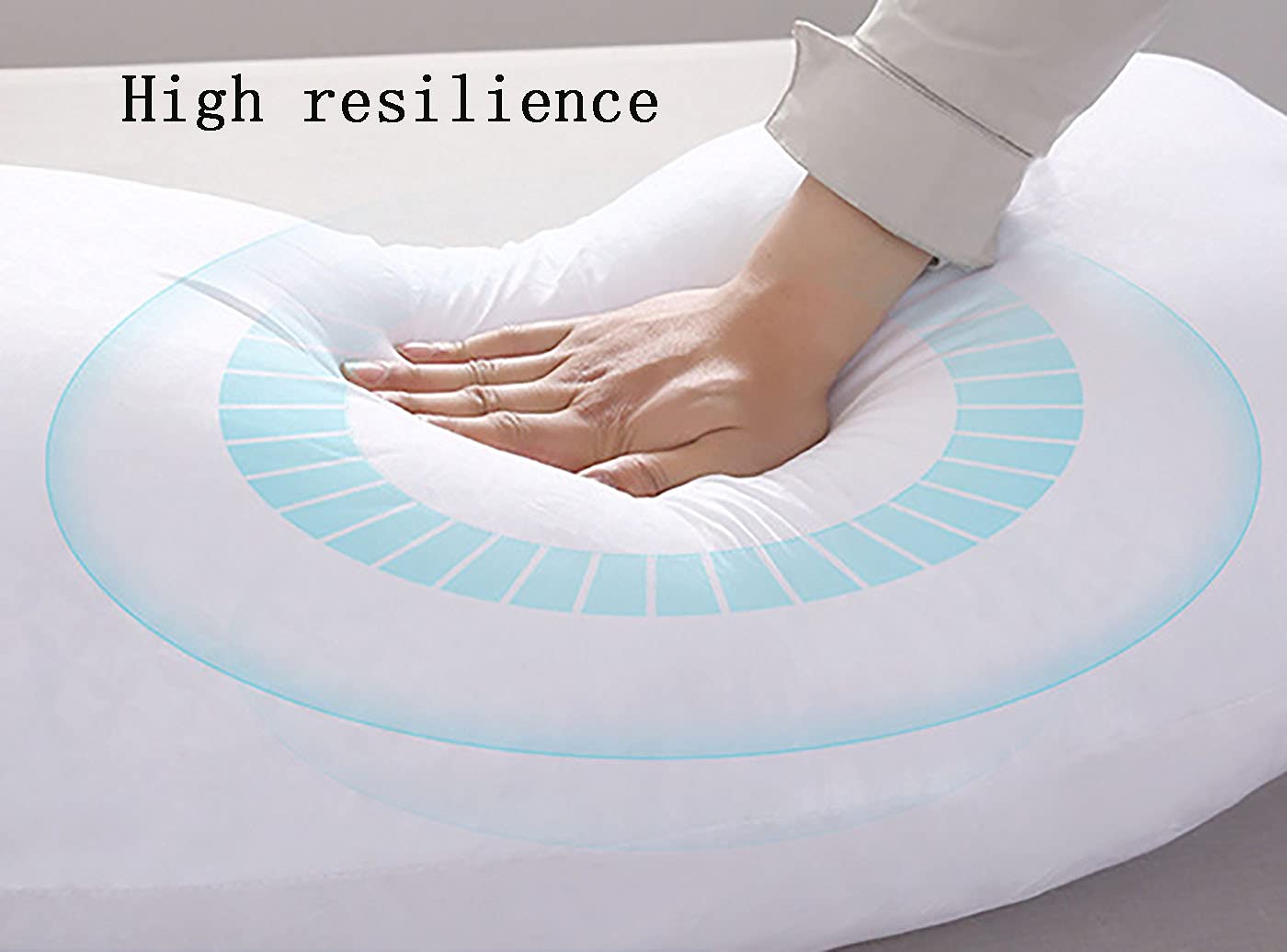 Pure Cotton U-Shaped Pregnancy Pillow for Back, Belly & Hip Support - Soft & Washable Maternity Pillow - Perfect Gift for Expecting Moms - Ideal for Sleeping, Nursing & Relaxing During Pregnancy