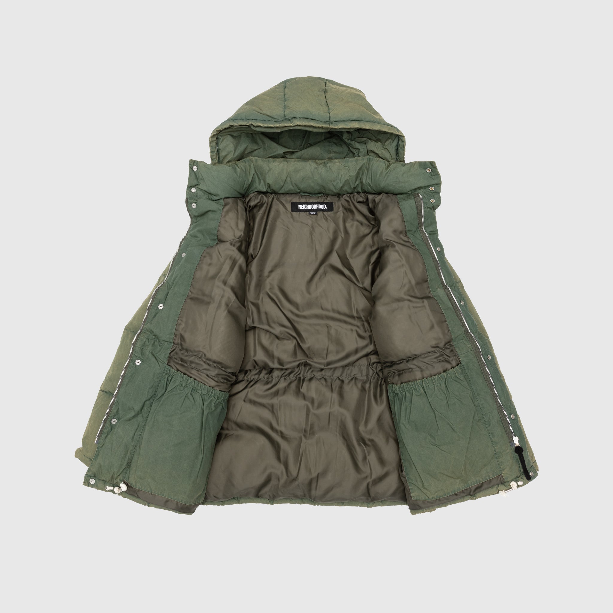 Faded Down Jacket for Men & Women - Lightweight Warm Winter Coat for Outdoor Activities, Hiking & Travel