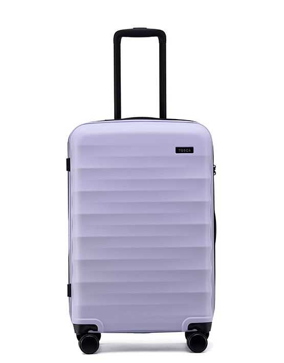 Tosca Interstellar 2.0 26 Inch Medium Spinner Suitcase - Lavender Purple Luggage for Travel, Business Trips & Weekend Getaways